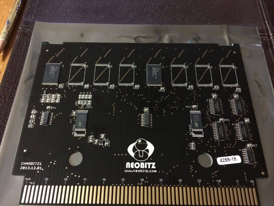 Reconnaître un Knight Chance original  Knight-s-chance-neo-geo-pcb-02