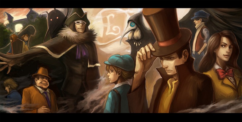 Jeu 3DS NINTENDO Professeur Layton et l'Appel du Spectre